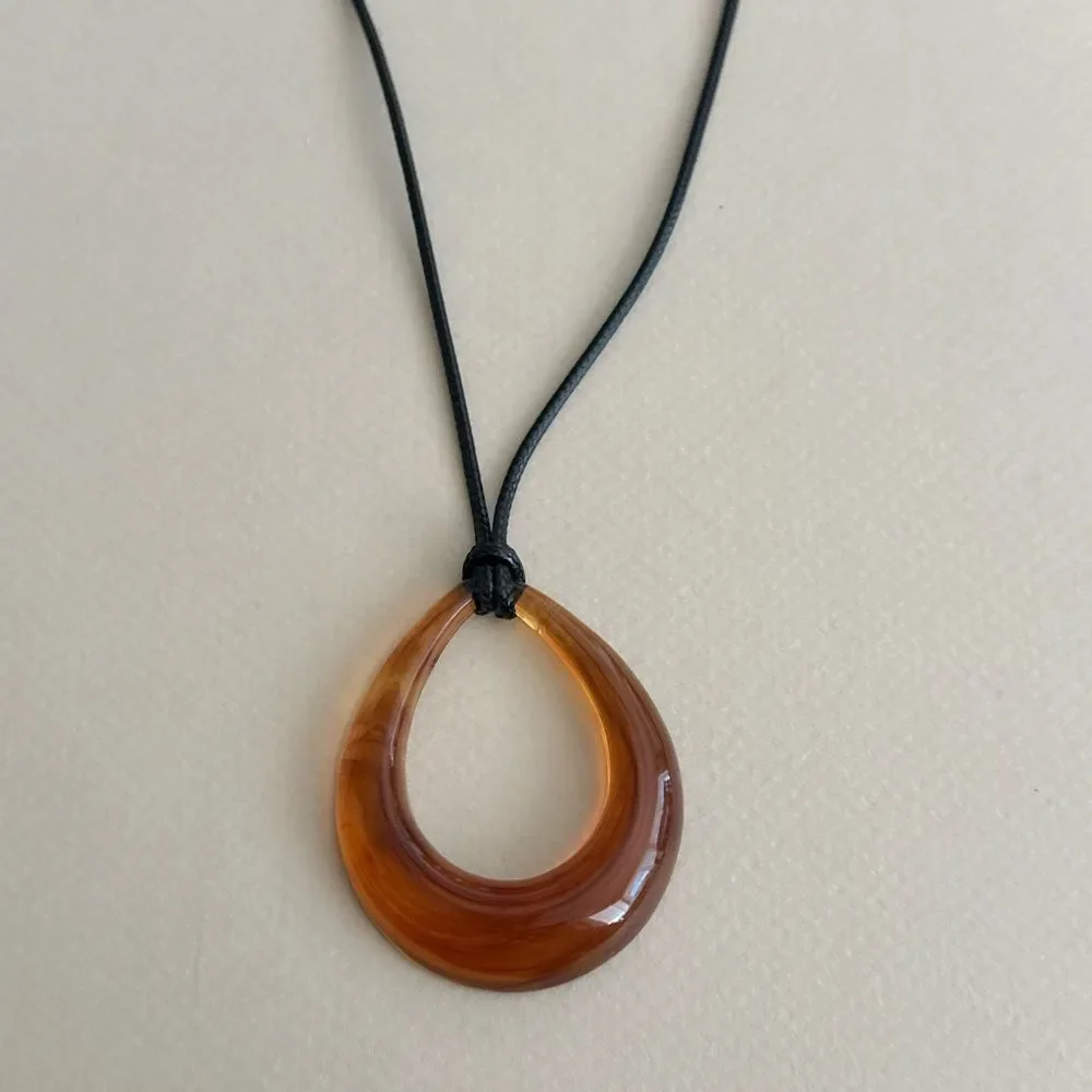 Boho Teardrop Necklace M1740